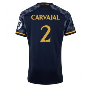 Real Madrid Daniel Carvajal #2 Gostujuci Dres 2023-24 Kratak Rukavima